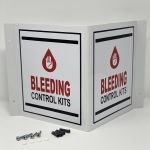 STB78K Stop The Bleed Sign 7"w x 8"h